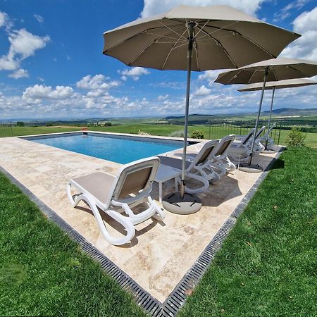 Villa I Cipressini Piscina Riscaldata Spa Toscana Pienza Buitenkant foto
