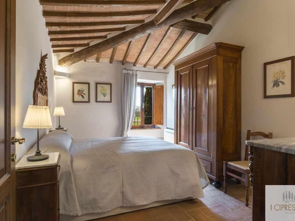 Villa I Cipressini Piscina Riscaldata Spa Toscana Pienza Buitenkant foto