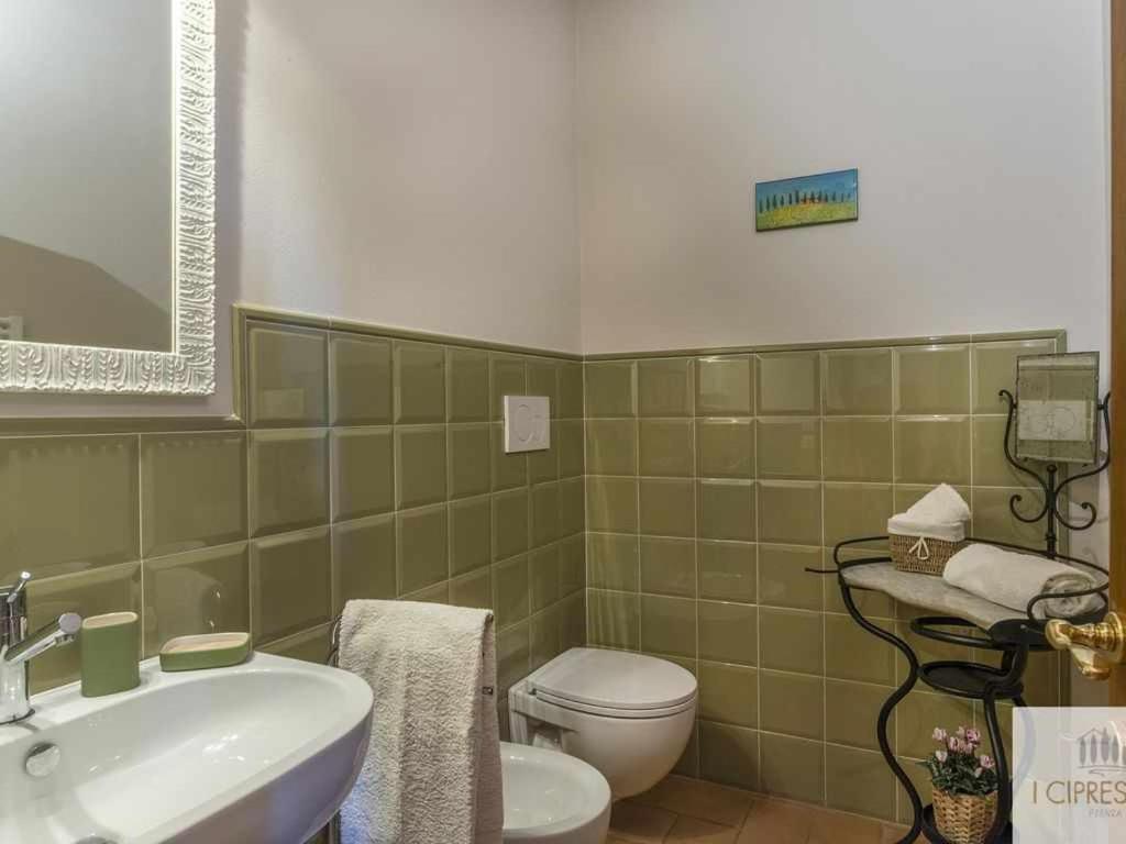 Villa I Cipressini Piscina Riscaldata Spa Toscana Pienza Buitenkant foto