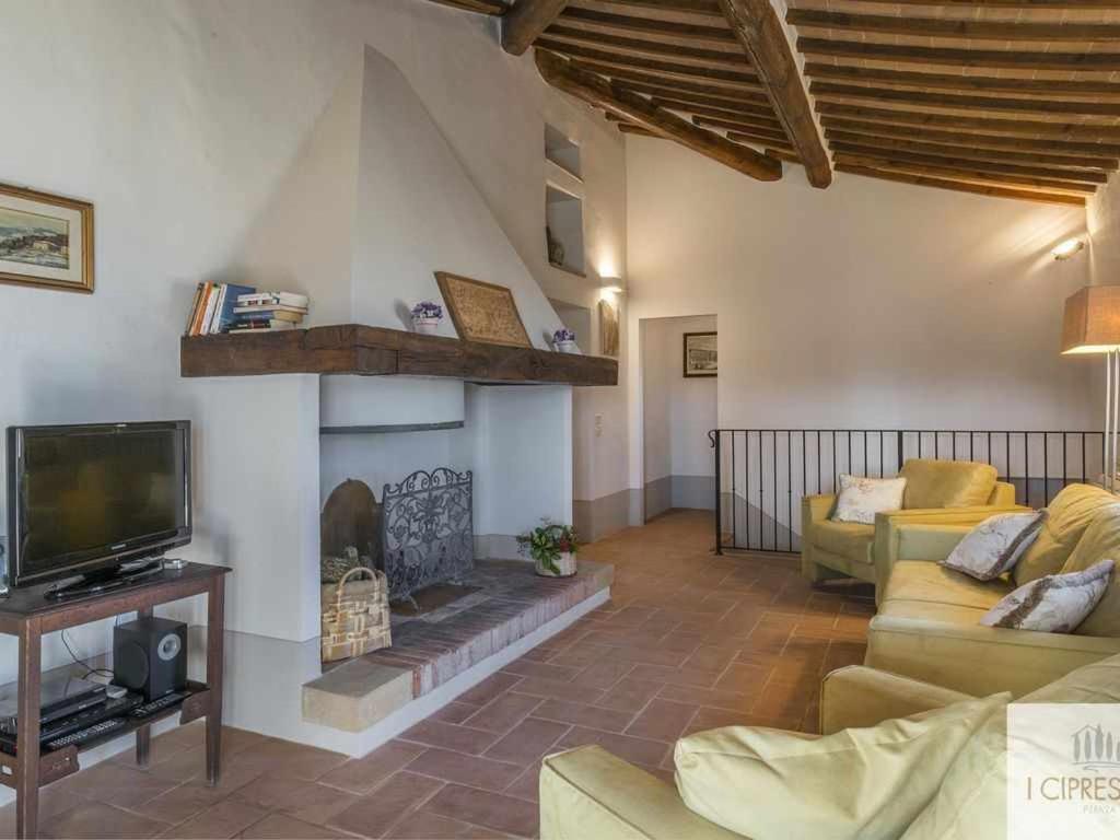 Villa I Cipressini Piscina Riscaldata Spa Toscana Pienza Buitenkant foto