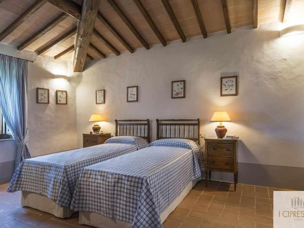 Villa I Cipressini Piscina Riscaldata Spa Toscana Pienza Buitenkant foto