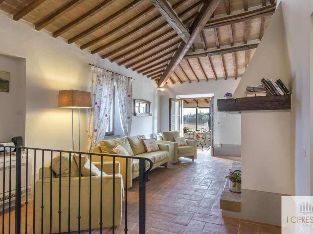 Villa I Cipressini Piscina Riscaldata Spa Toscana Pienza Buitenkant foto