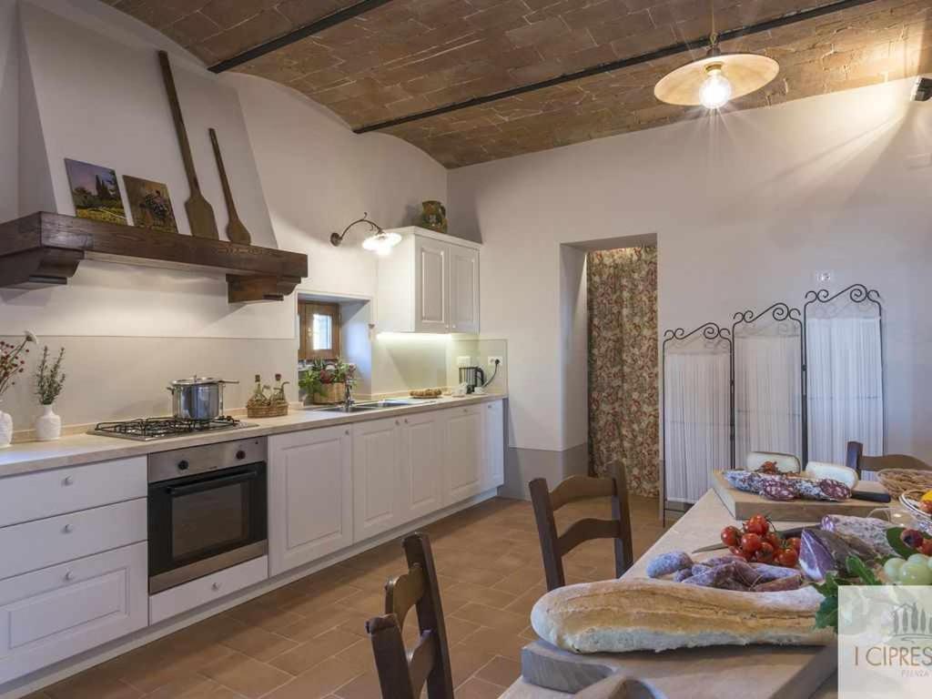 Villa I Cipressini Piscina Riscaldata Spa Toscana Pienza Buitenkant foto