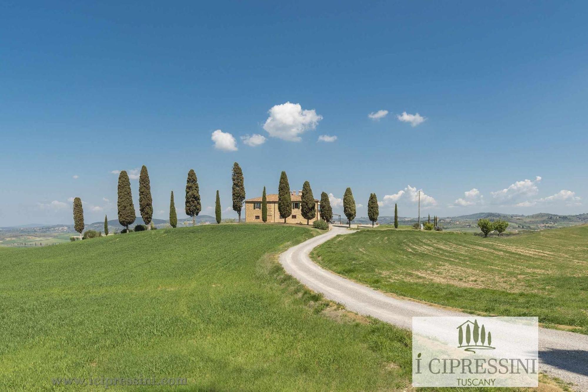Villa I Cipressini Piscina Riscaldata Spa Toscana Pienza Buitenkant foto